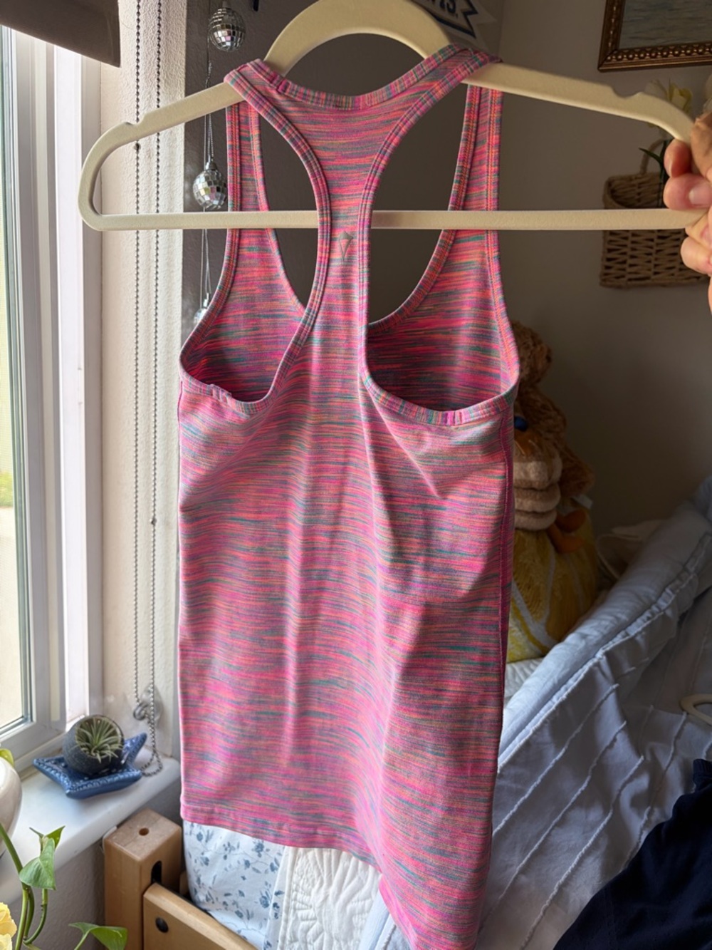 Ivivva Pink Multi-Color Racerback Tank - Picture 2 of 4
